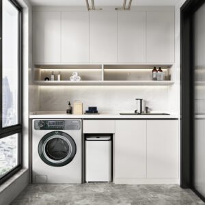 PureLine Laundry Cabinet