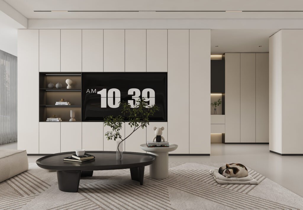 Orderly Elegance TV Cabinet
