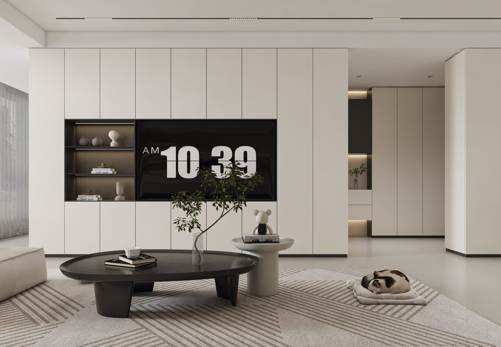 Orderly Elegance TV Cabinet