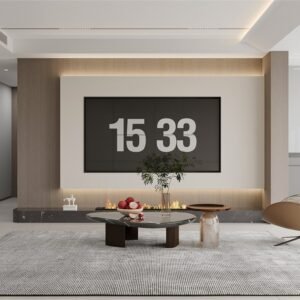 Aluminum TV Cabinet