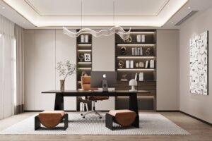 Modern Home Office Cabinet