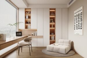 Built-in Study Room Cabinet