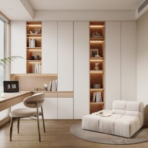 Built-in Study Room Cabinet