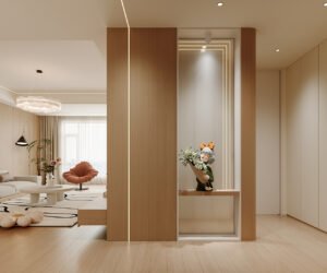 All-Aluminum Modern Minimalist Luxury Room Divider