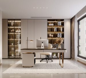 Modern Home Office Cabinet