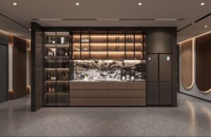 AluHive Wine Cabinet