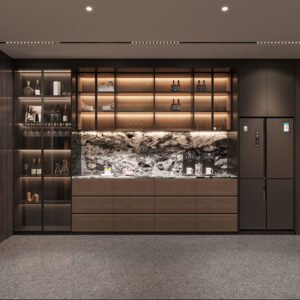 AluHive Wine Cabinet