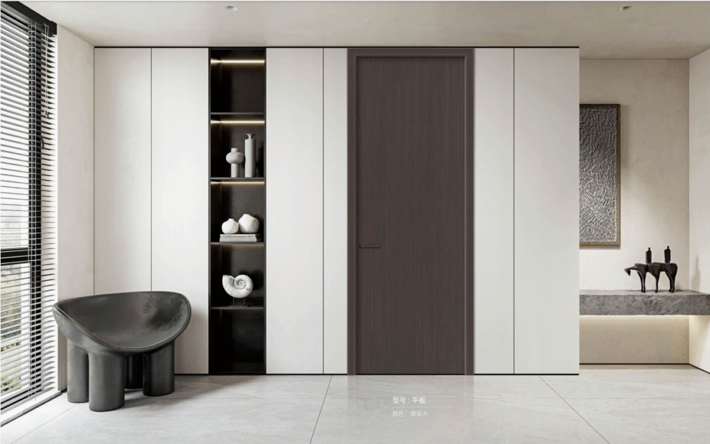 Aluminum Honeycomb Panel Door