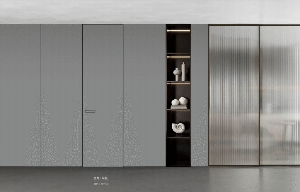 Aluminum Honeycomb Panel Door