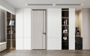 All-Aluminum panel door