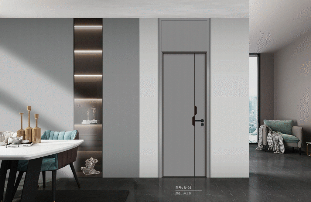 Modern Aluminum Honeycomb Panel Door