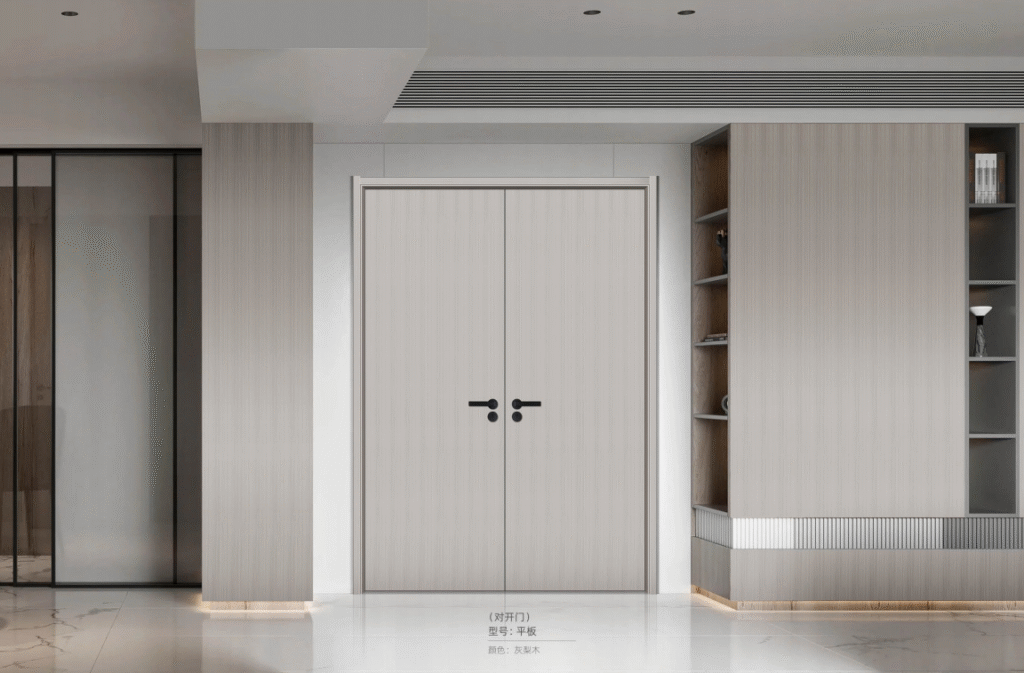 Premium Aluminum Honeycomb Panel Door