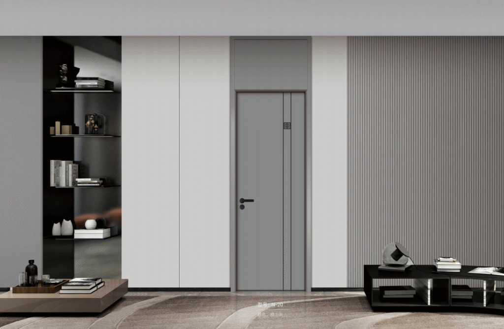 Modern Aluminum Honeycomb Panel Door