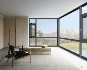 Premium Aluminum Profiles for Minimalist Glass Doors