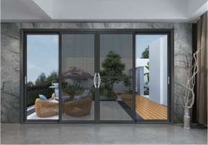 Minimalist Glass Door