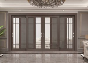 Minimalist Glass Door