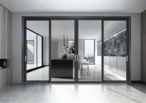 Modern Aluminum Profiles for Glass Doors