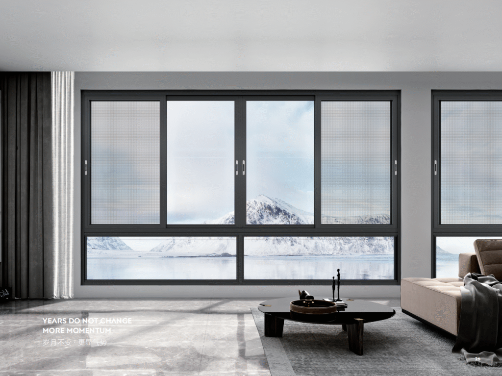 Aluminum Frame Profiles for Minimalist Glass Doors