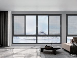 Aluminum Frame Profiles for Minimalist Glass Doors