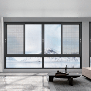 Aluminum Frame Profiles for Minimalist Glass Doors