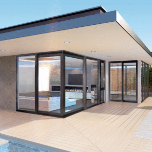 Minimalist Glass Door Profile